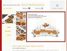Tablet Screenshot of eggstravaganzany.com